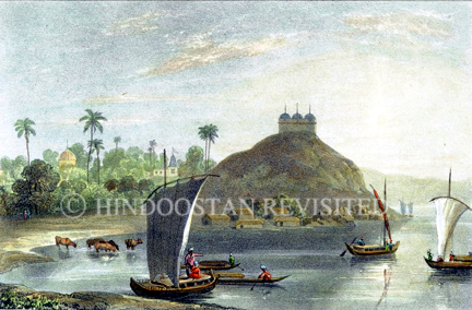 /data/Original Prints/Topography Views, City Views, Landscapes/A VIEW NEAR MONGHYR ON THE GANGES.jpg